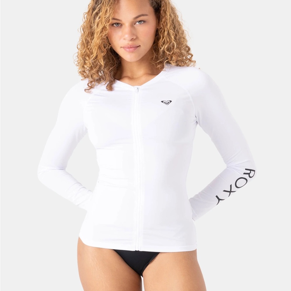 Roxy Women's Bright White Long Sleeve Tee